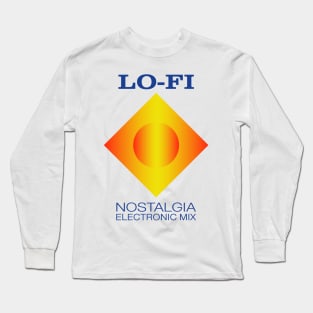 LO-FI Nostalgia Electronic Mix Long Sleeve T-Shirt